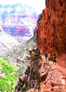 Cliffs along the North Rim