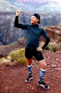 Flint attempting to claim the Grand Canyon for the French...or Canadians...or both.
