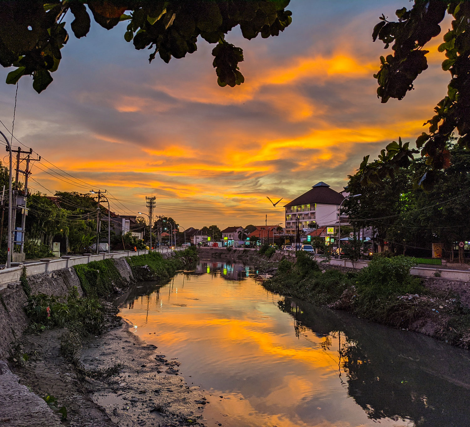 Winter in Bali - Sunset